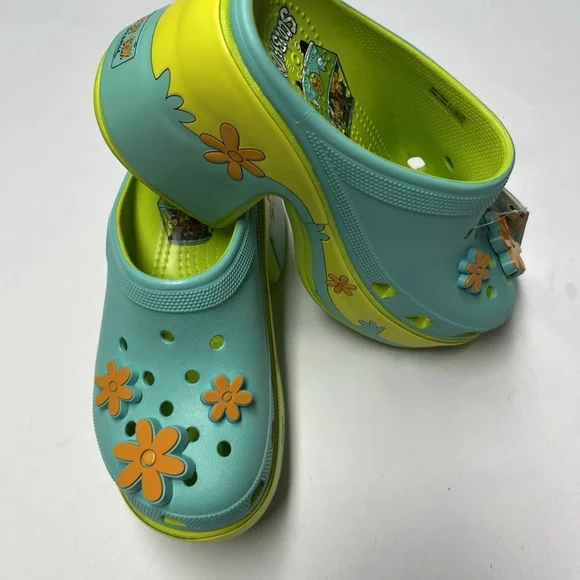 Siren Crocs Scooby Doo Clogs Size 9 - Picture 10 of 11